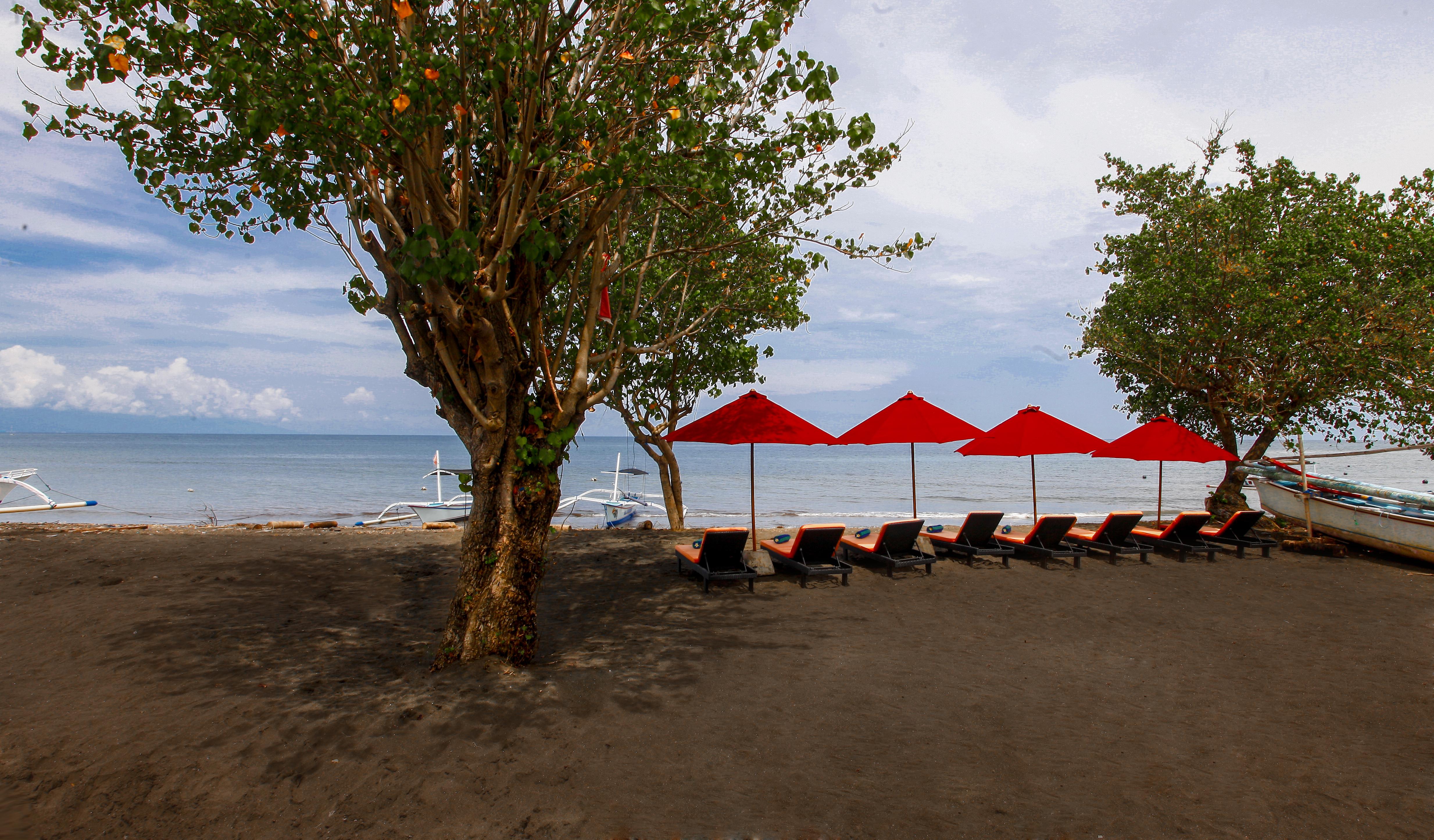 Bali Taman Beach Resort & Spa Lovina Pabean Buleleng Exteriör bild
